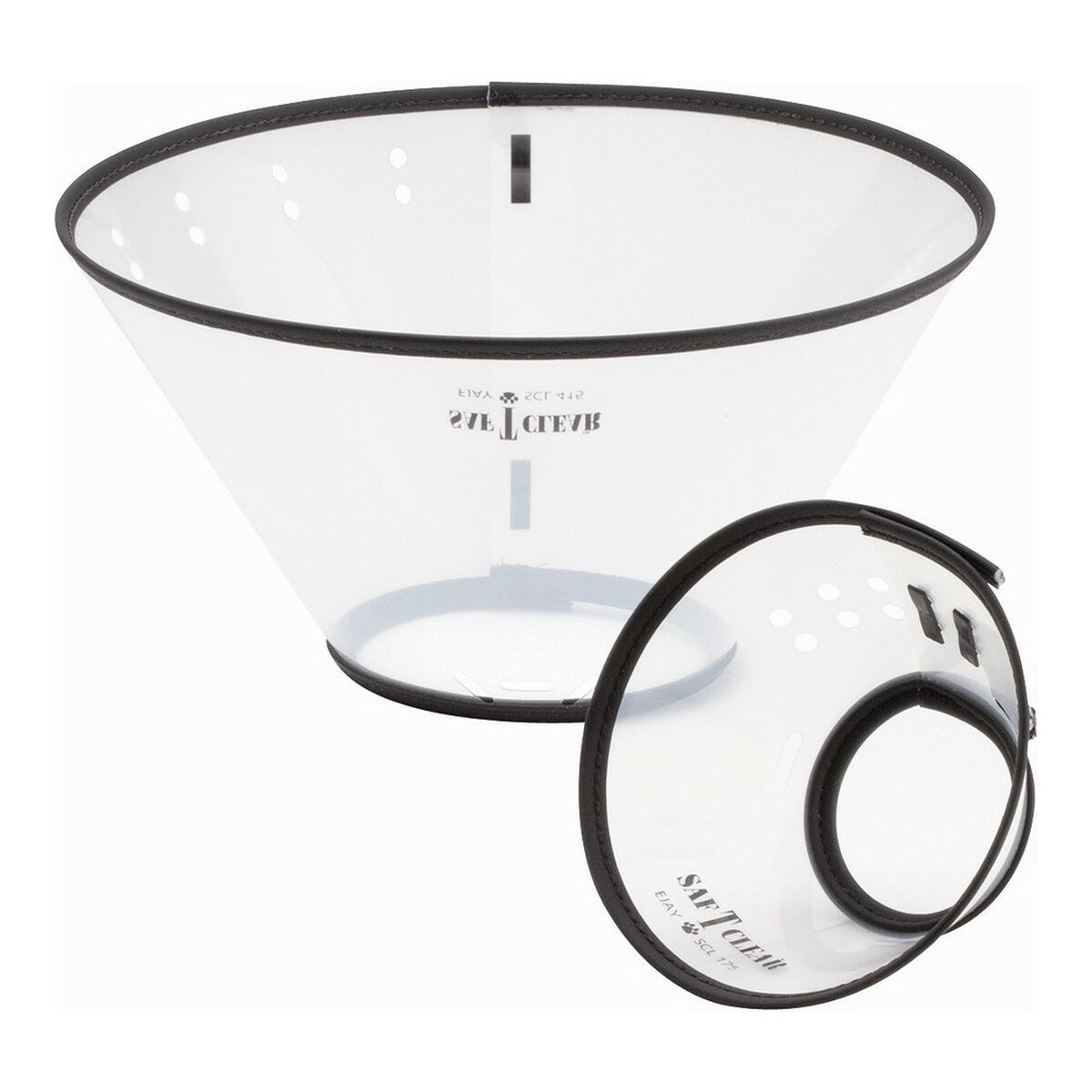 Ошейник для собак Isabelino Saf-T-Clear Прозрачный (15-23 cm)