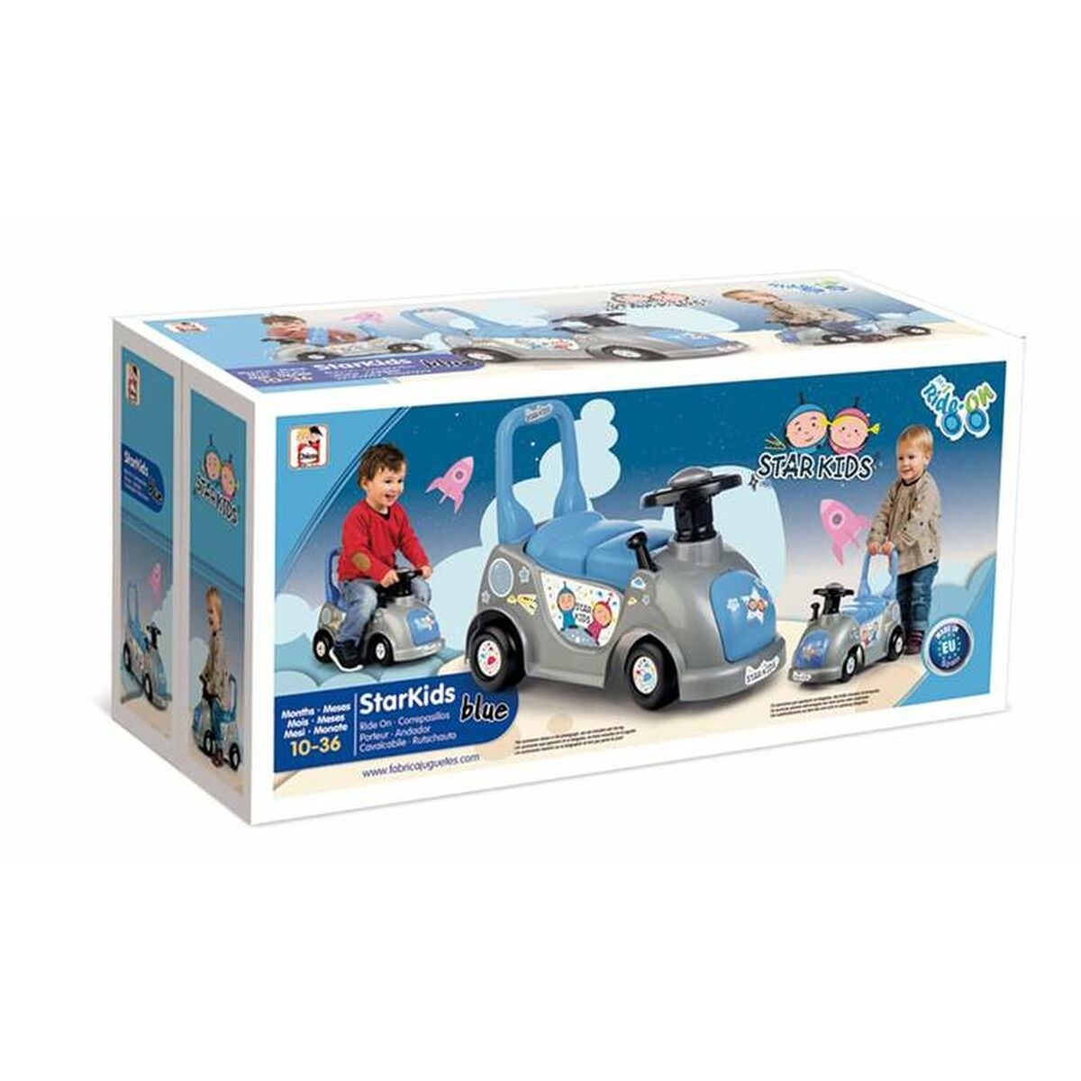 Машинка-каталка Star Kids Синий 126 x 54 x 38 cm