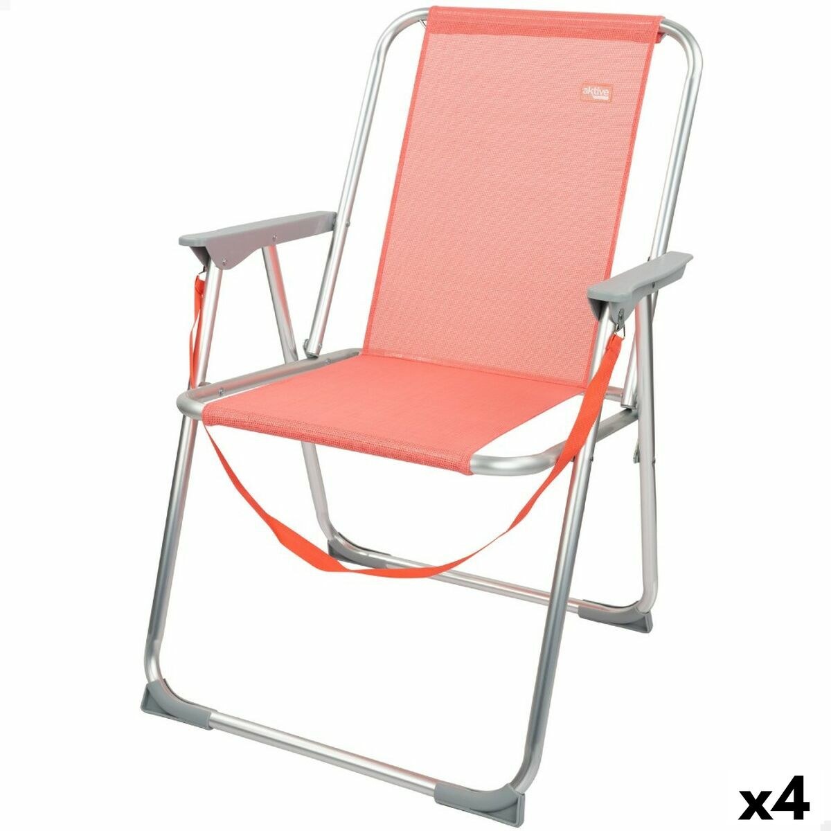 Складной стул Flamingo Коралл 44 x 76 x 45 cm (4 штук)