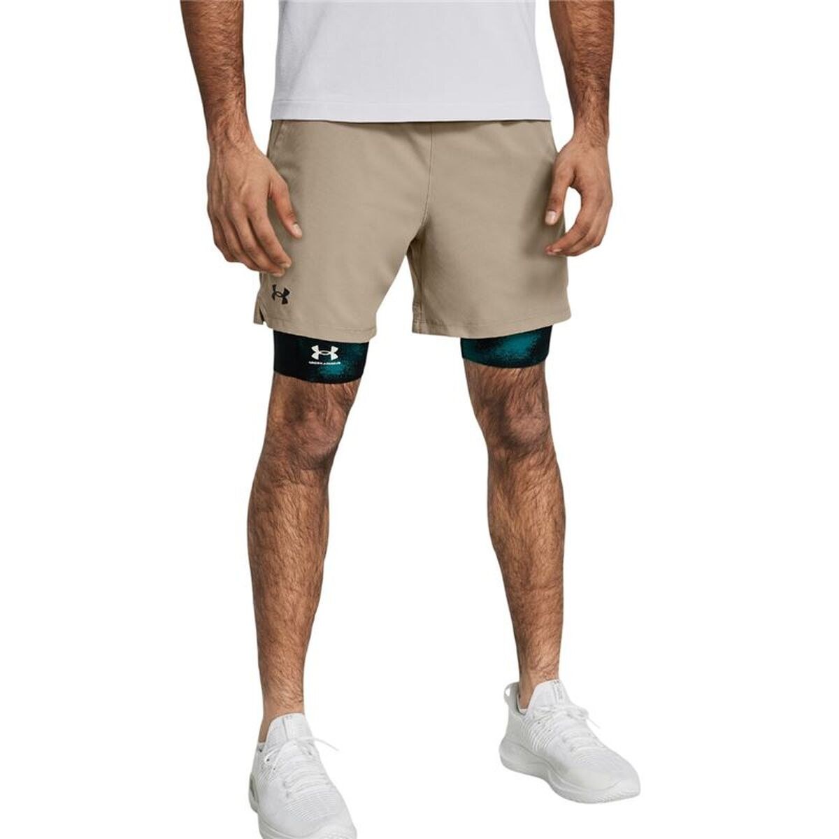 Спортивные мужские шорты Vanish Woven 6In Бежевый