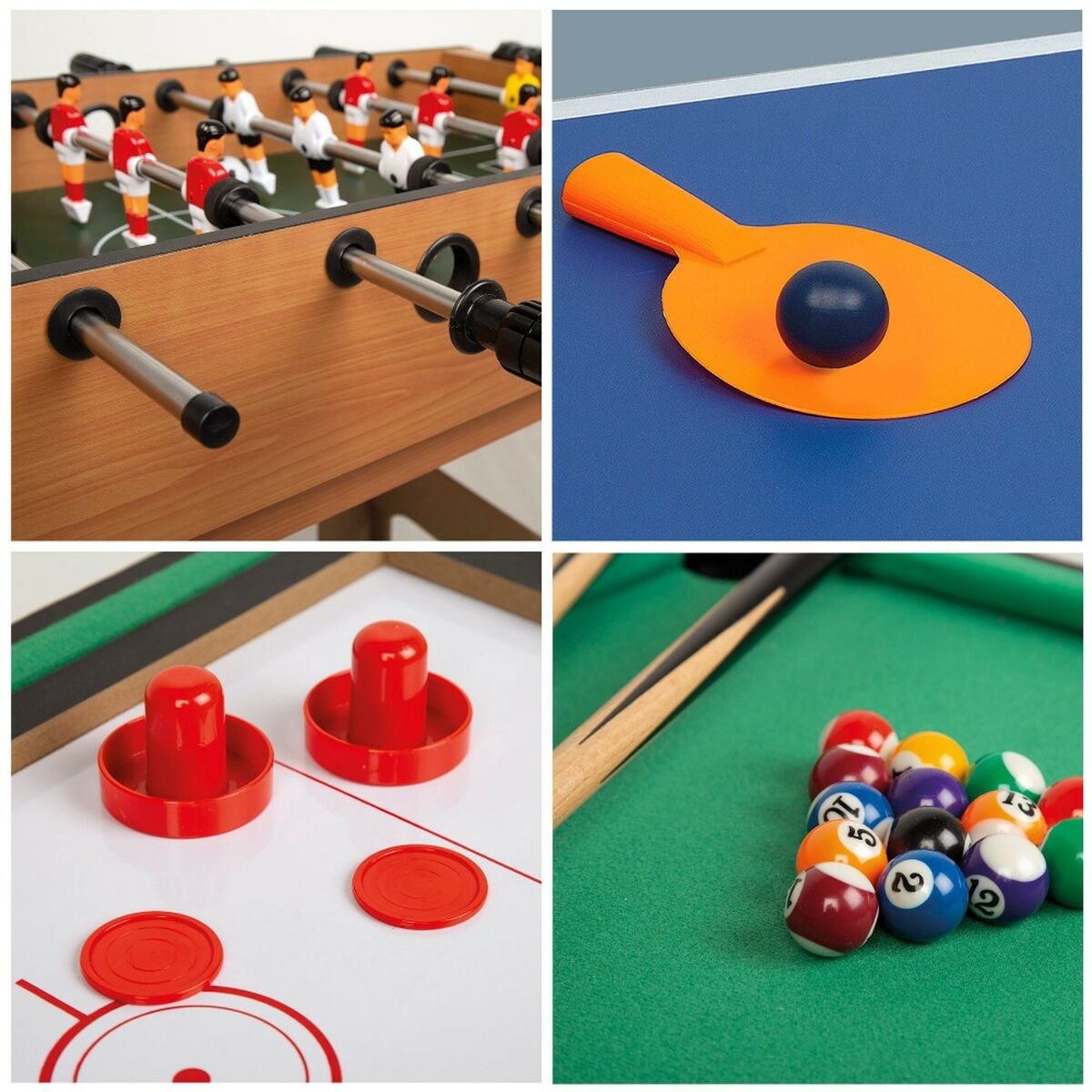 Multi-game Table 81 x 27 x 43 cm 4-in-1
