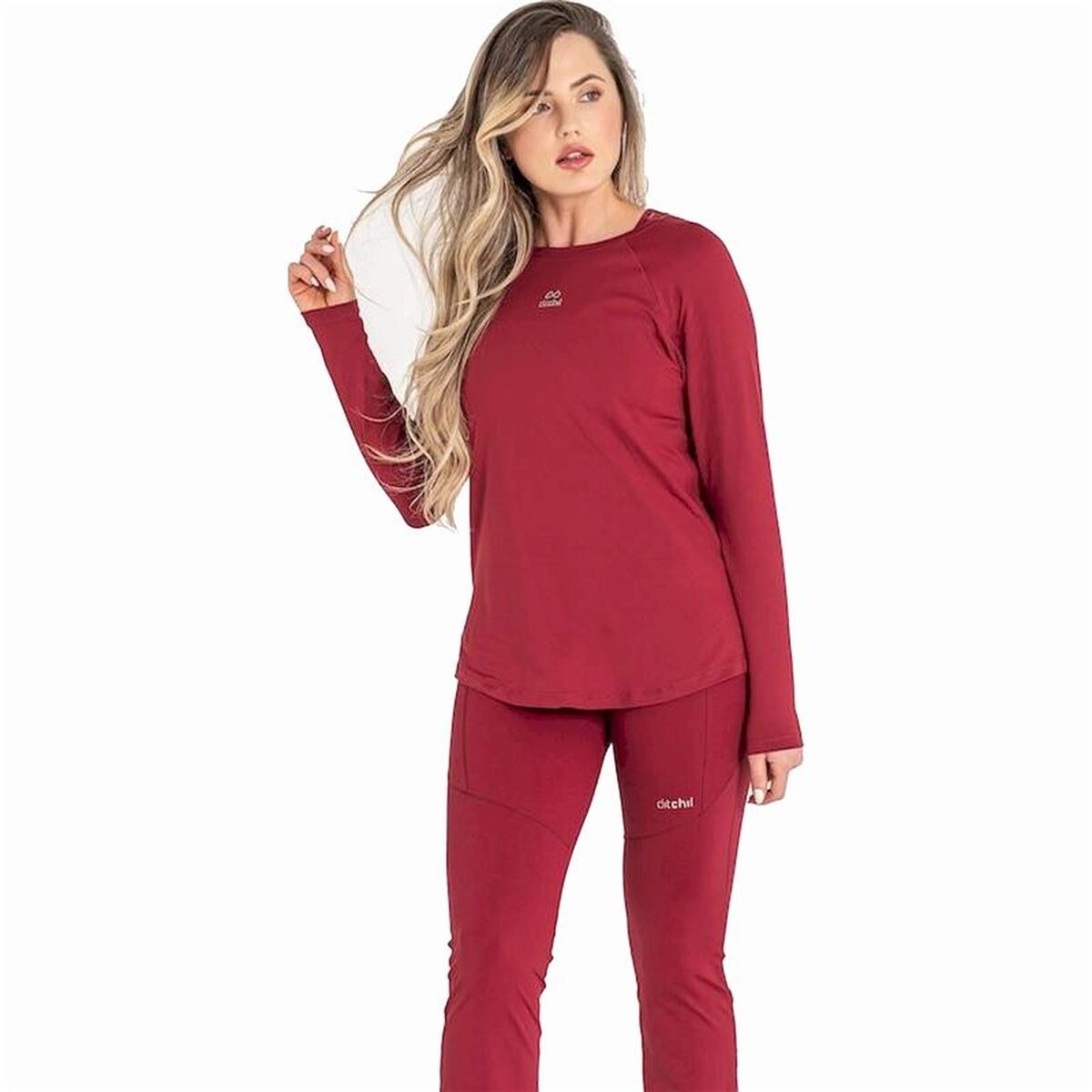 Женская рубашка с длинным рукавом Long Sleeve Diva Fitness