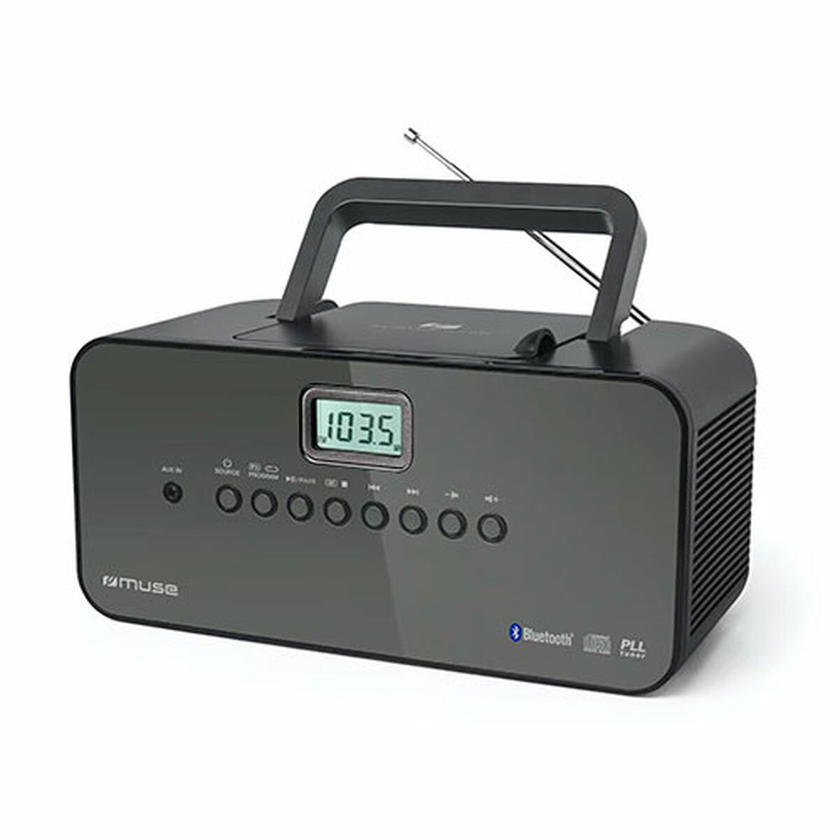 CD-проигрыватель с Bluetooth, MP3 и радио M-22 BT Чёрный