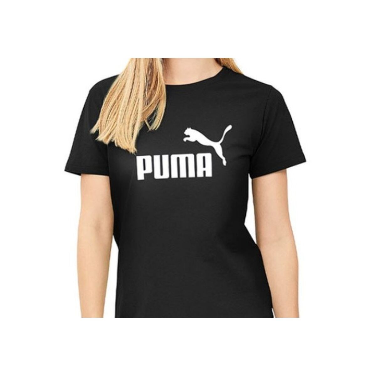 Women’s Short Sleeve T-Shirt LOGO TEE 586774 01 Black