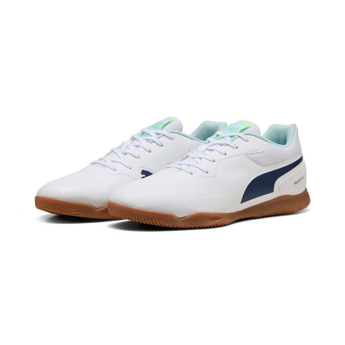 Adult's Indoor Football Shoes Truco III White