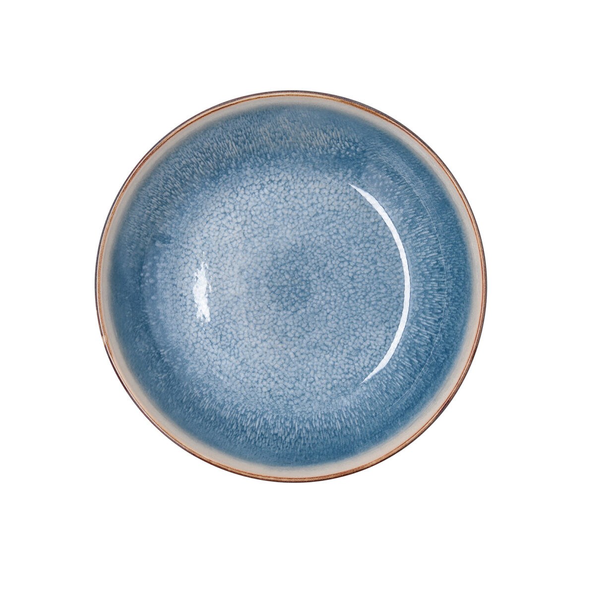 Deep Plate Aura White Ceramic Ø 20 cm (12 Units)