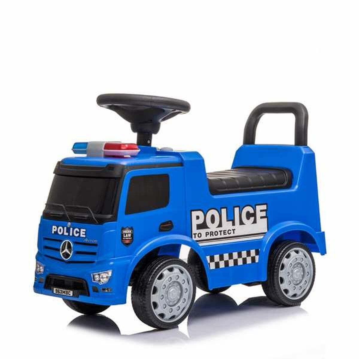 Машинка-каталка Truck Actros Police Синий