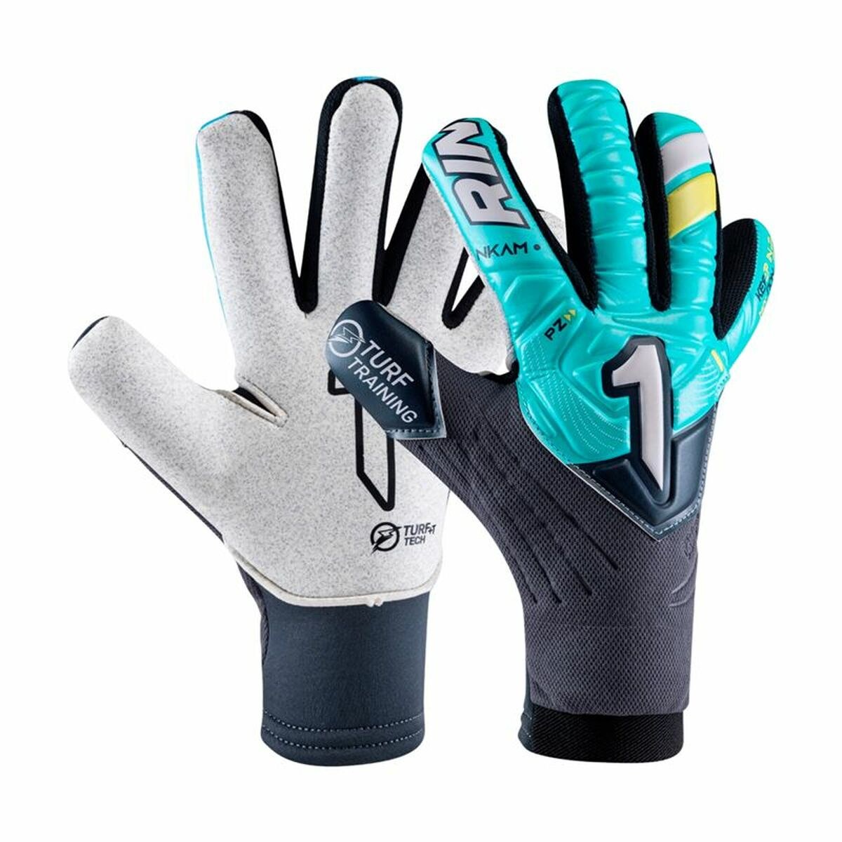 Goalkeeper Gloves Nkam Training Indigo Adults
