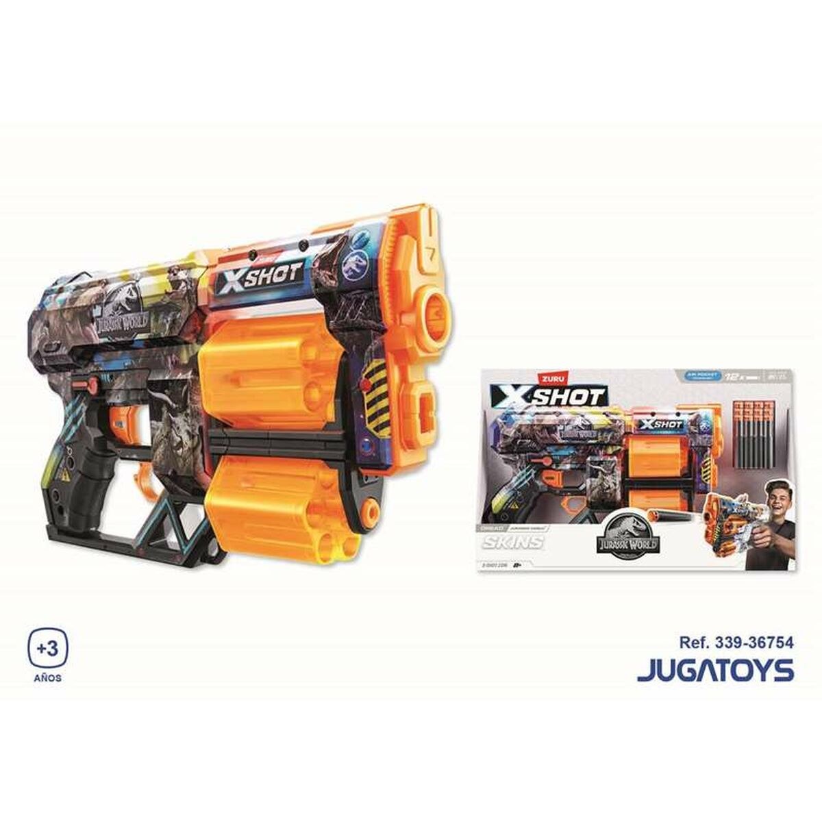 Dart Gun X-Shot Skins Dread Jurassic World