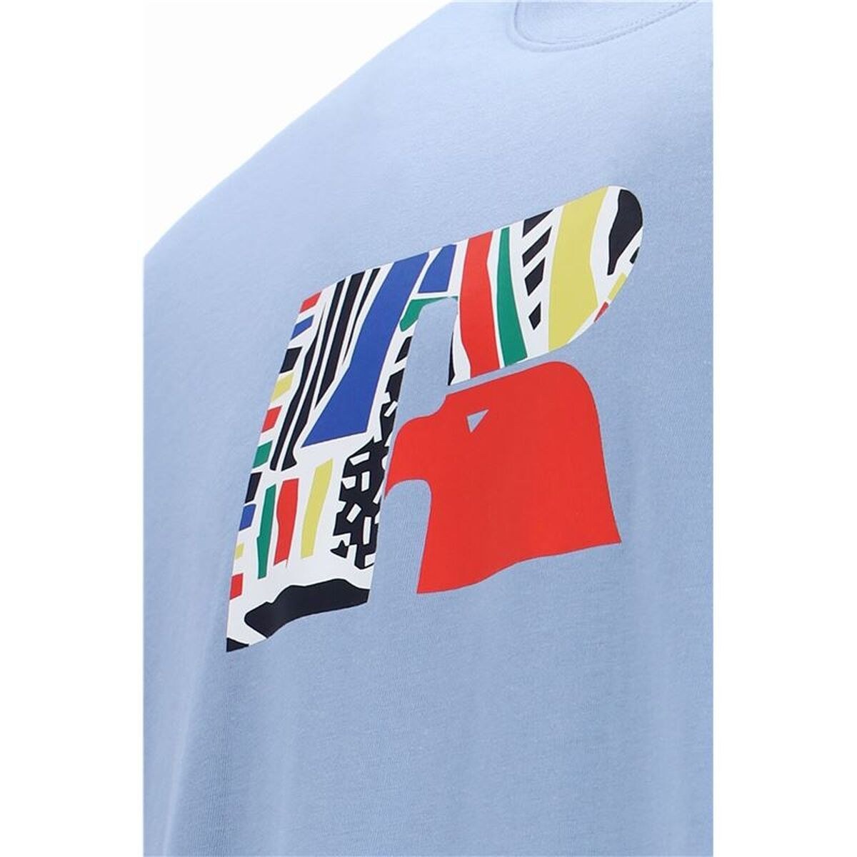 Men’s Short Sleeve T-Shirt Emt E36211 Indigo