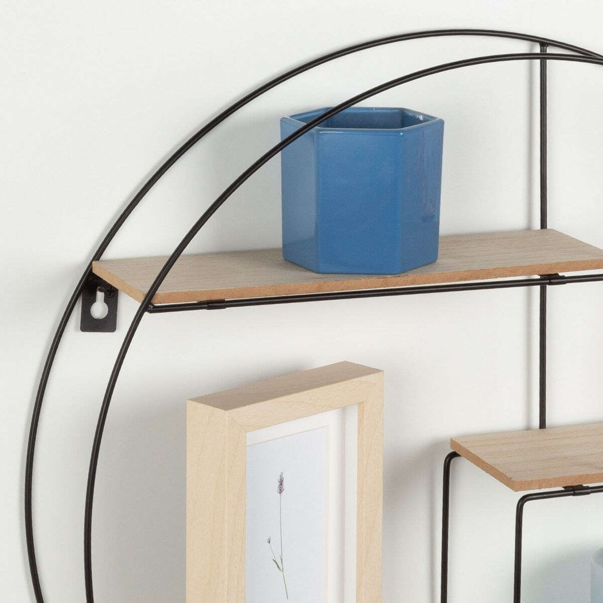Полка Железо Деревянный MDF 50 x 50 x 10 cm (4 штук)