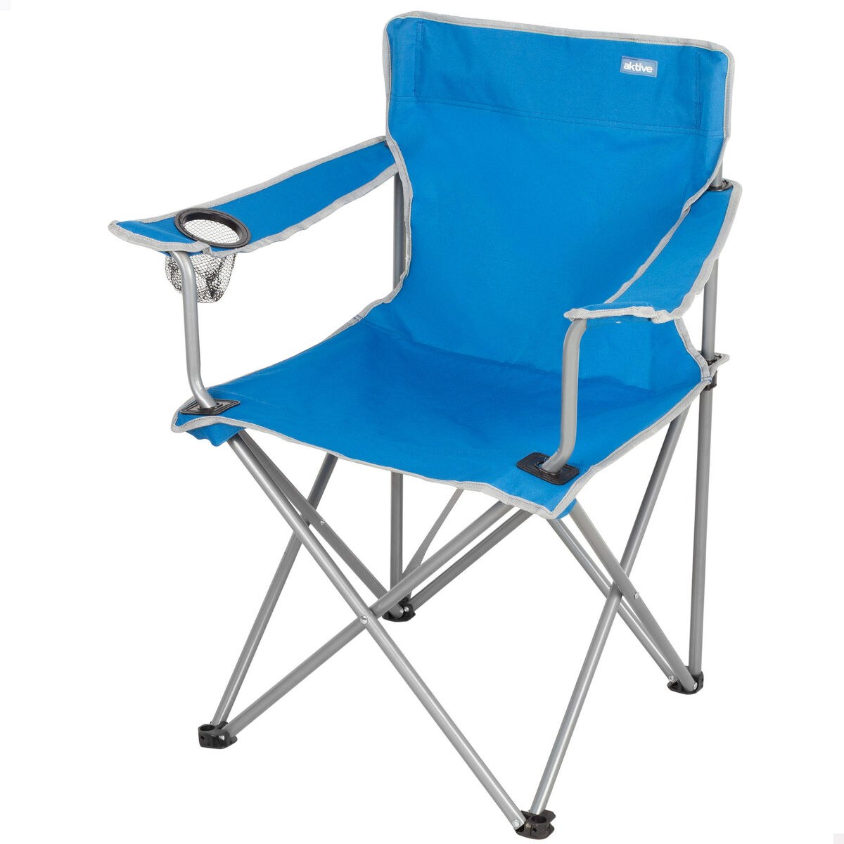 Folding Chair Blue 45 x 80 x 45 cm (4 Units)