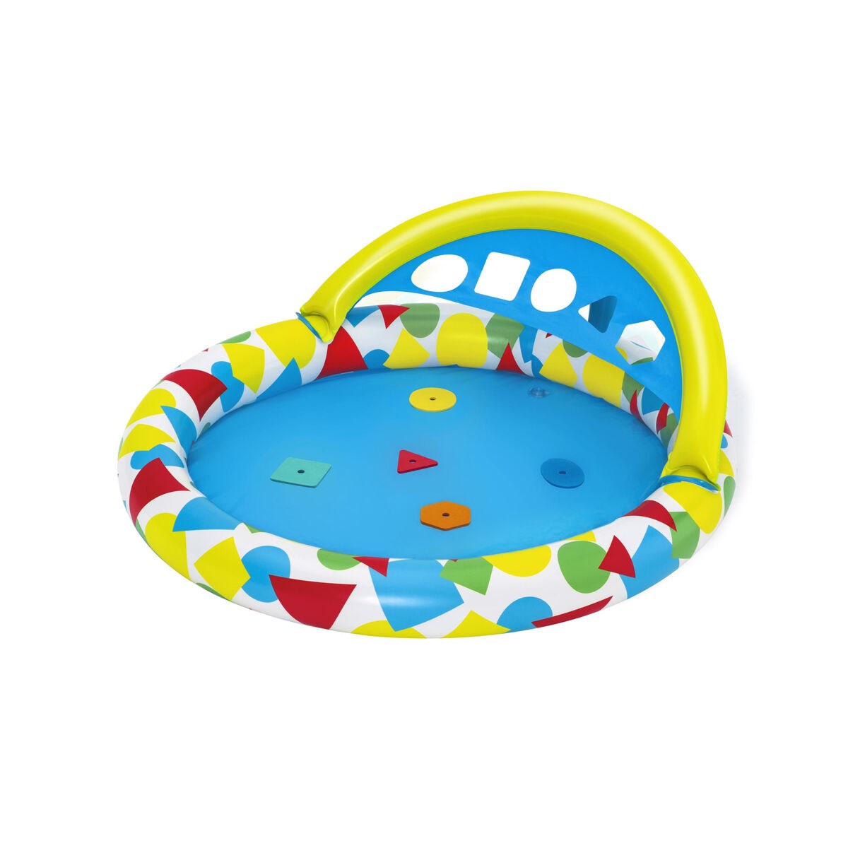 Inflatable Paddling Pool for Children 120 x 117 x 46 cm 45 L