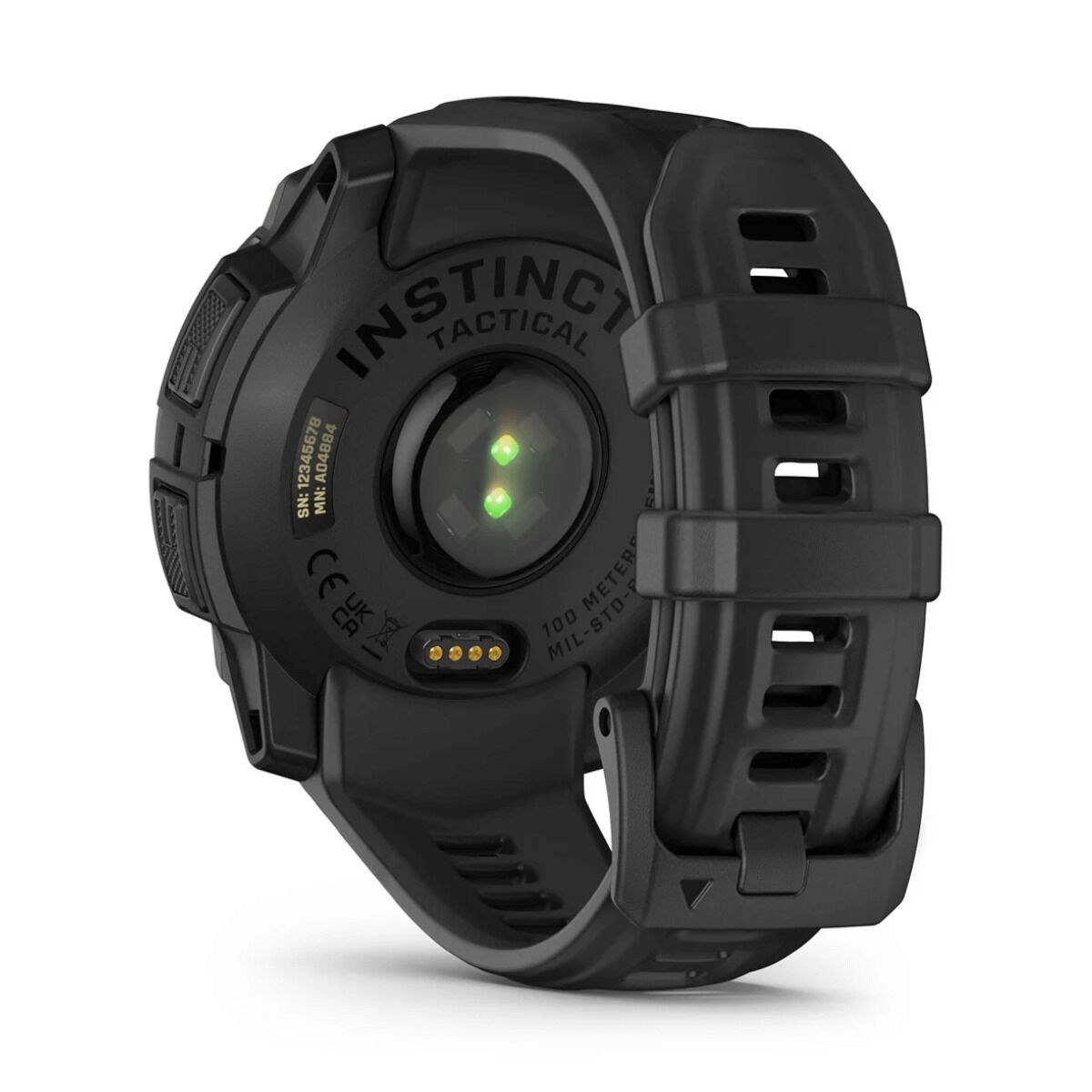Умные часы Instinct 3 Solar Tactical Edition Чёрный 0,9" 45 mm
