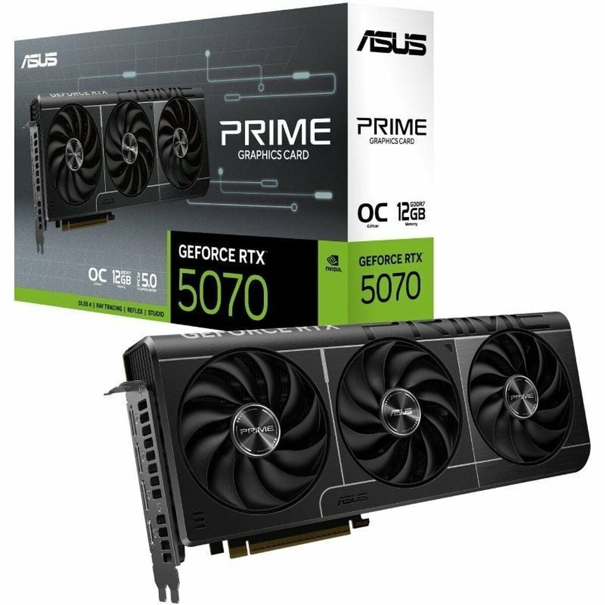 Графическая карта 90YV0M10-M0NA00 nvidia geforce rtx 5070 12 GB 16 GB GDDR6X GDDR7