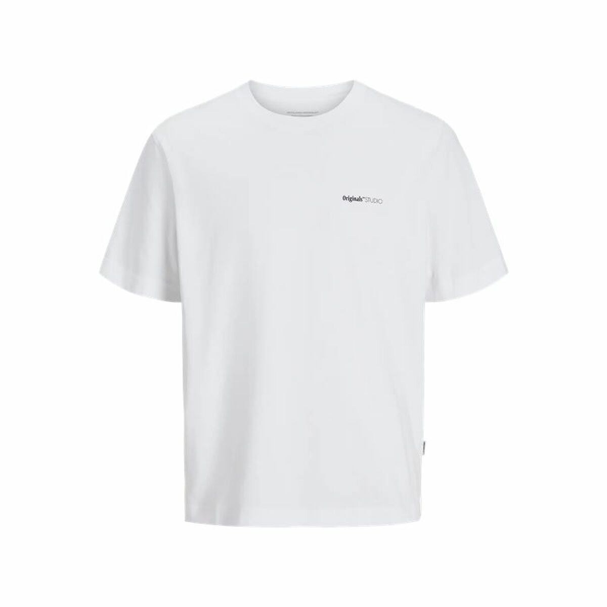 Men’s Short Sleeve T-Shirt Jorvarenna Painted White
