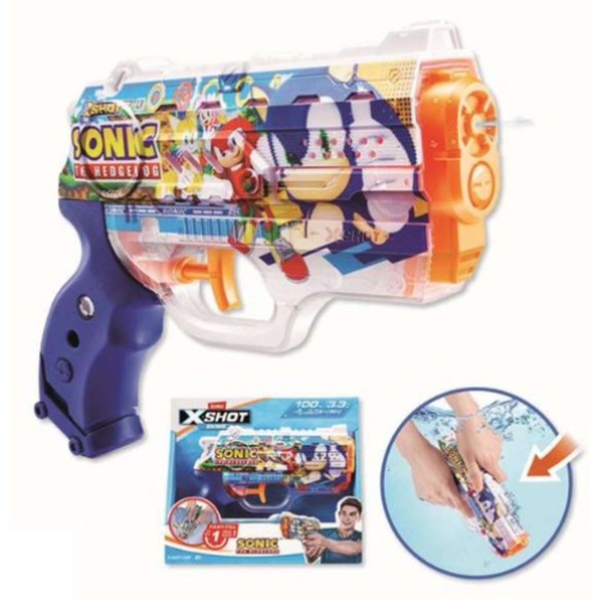 Водяной пистолет X-Shot Nano Skins Sonic