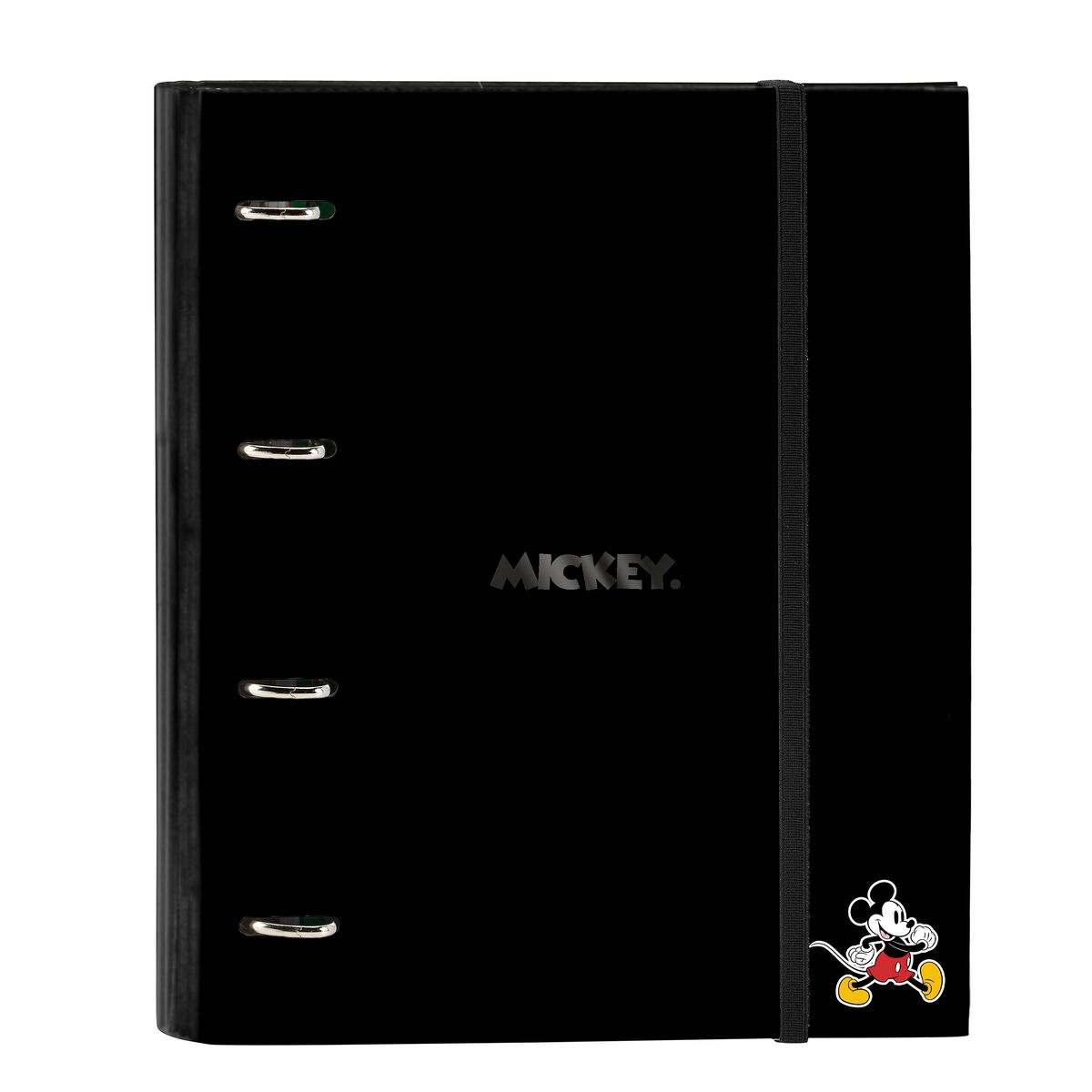 Ring binder Black 27 x 32 x 3.5 cm