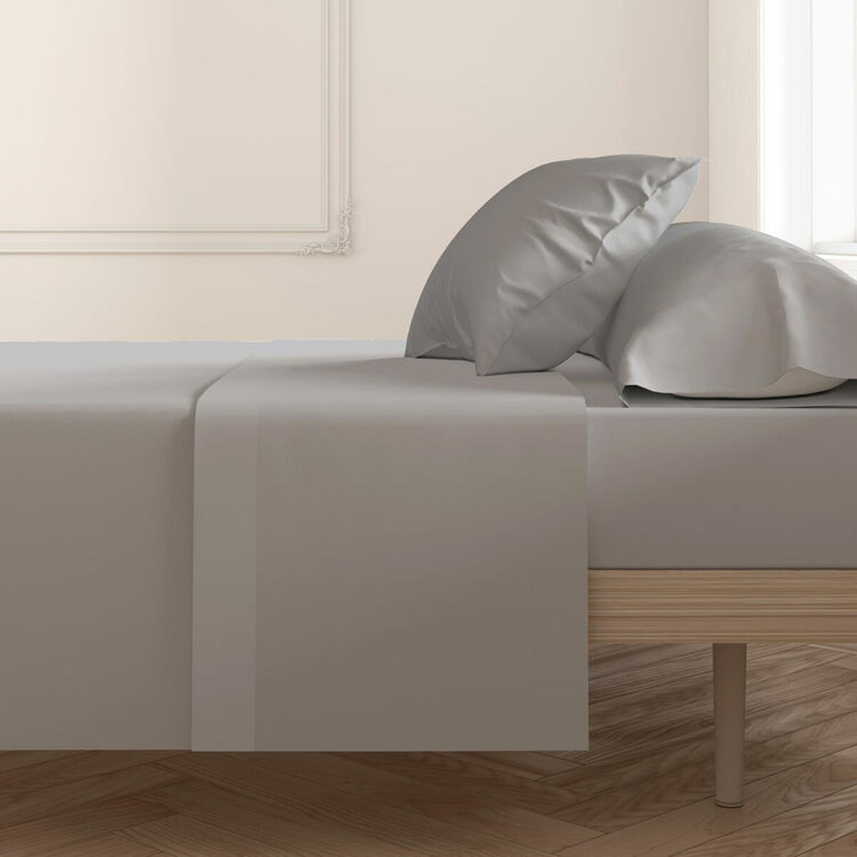Top sheet Mixcolors Grey Single