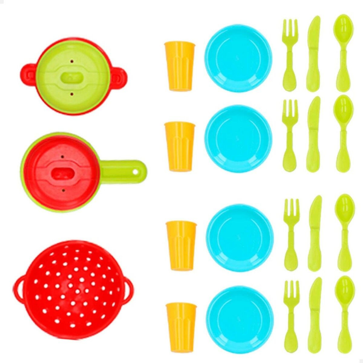 Children’s Dinner Set Toy Drainer 26 Pieces (12 Units)