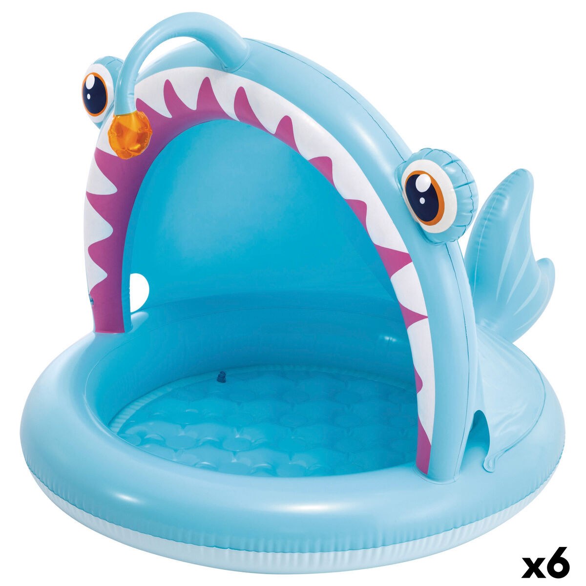 Inflatable Paddling Pool for Children 102 X 86 X 127 CM (6 Units)