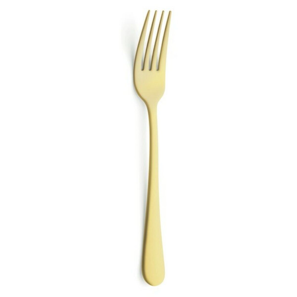 Fork 1410AUB000320 Golden Metal 20,7 cm (12 Units)