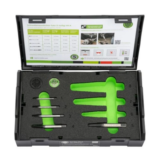Extractor Set 3-18 mm