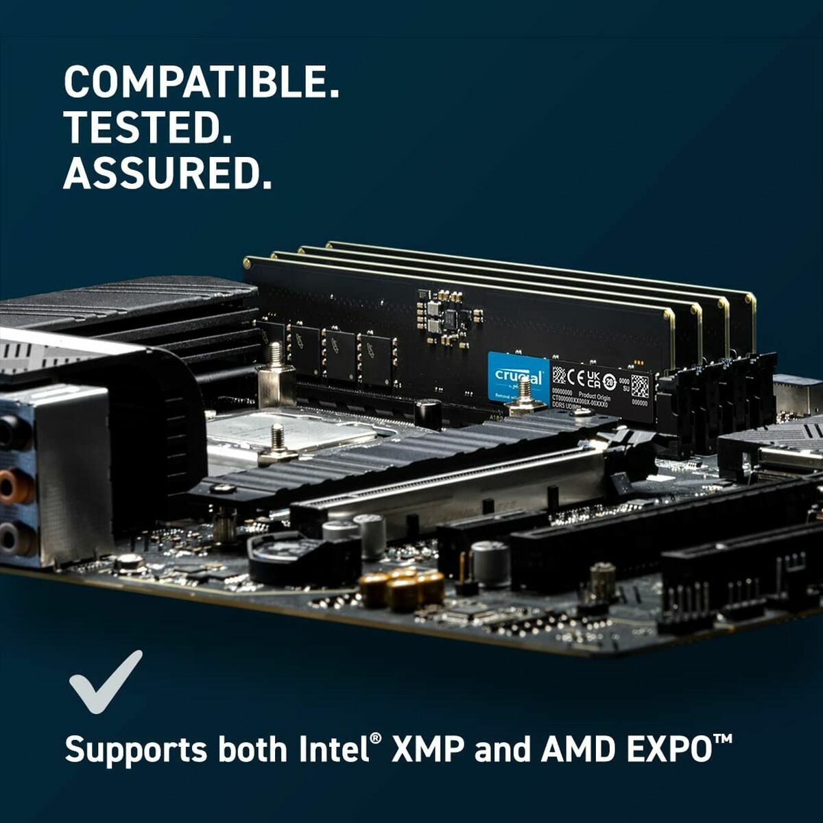 RAM Memory CT8G56C46U5 8 GB DDR5 SDRAM DDR5 5600 MHz