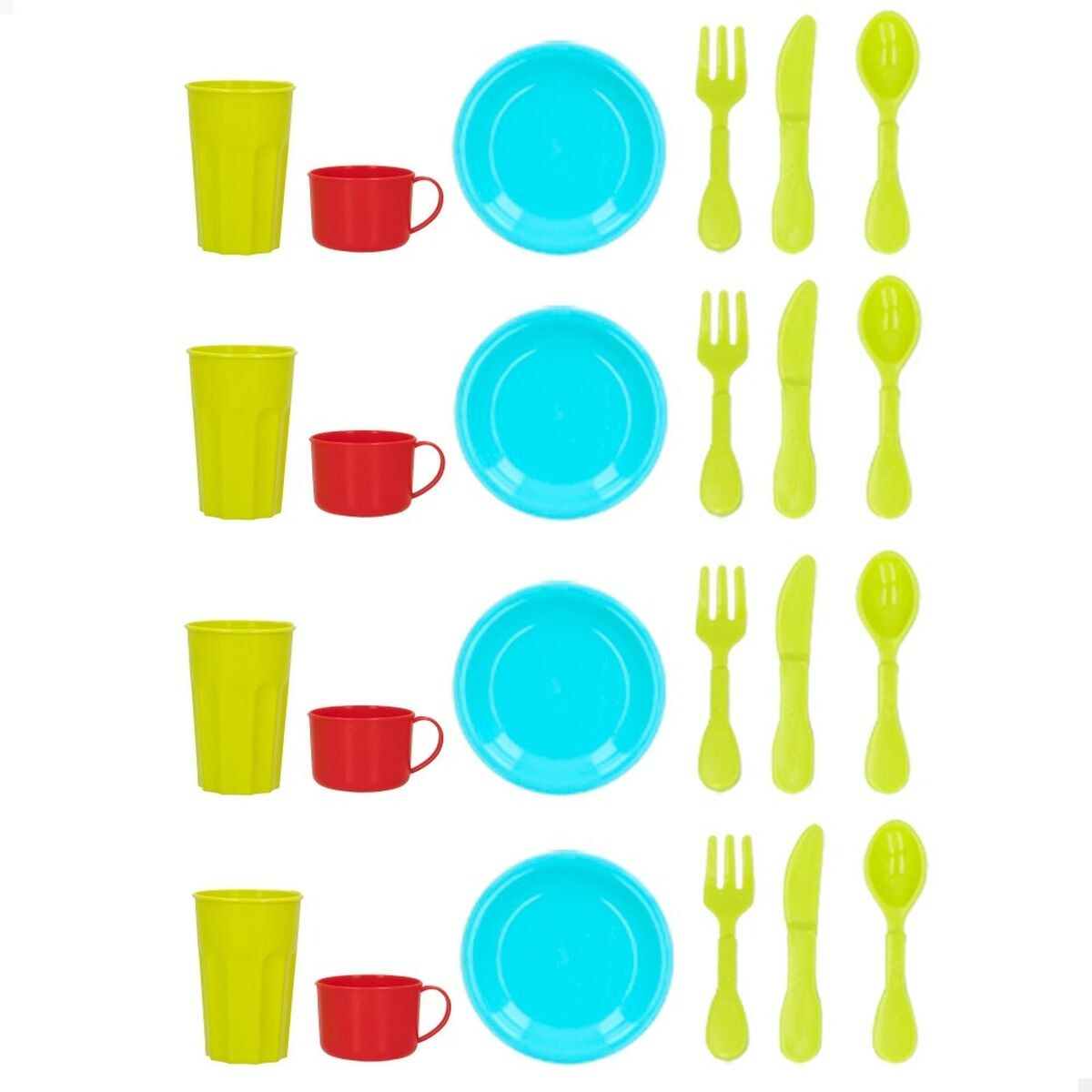 Toy Food Set Kitchenware and utensils 34 Pieces 33 Pieces (16 Units)