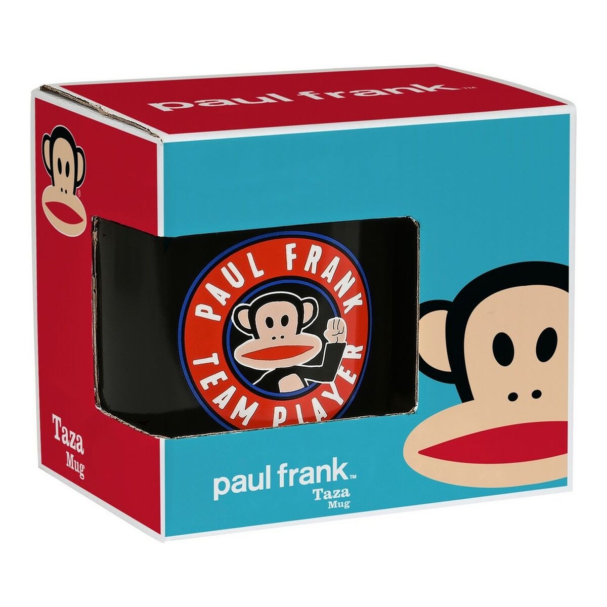 Кружка Mug Team player Керамика Чёрный (350 ml)