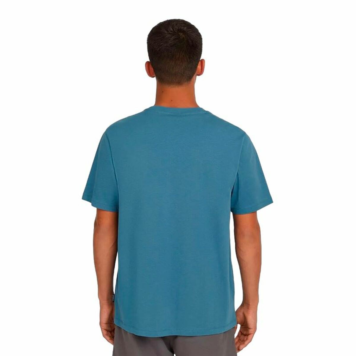 Men’s Short Sleeve T-Shirt Small Logo Indigo