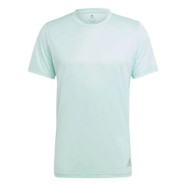 Men’s Short Sleeve T-Shirt Run It Aquamarine