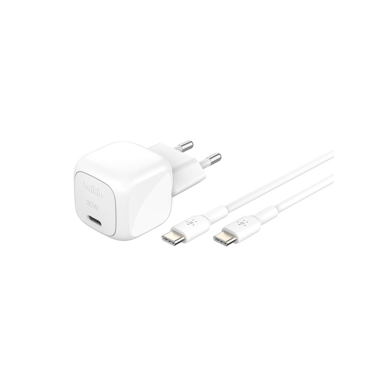 Сетевое зарядное устройство WCA008KQ1MWH-B6 Белый 30 W