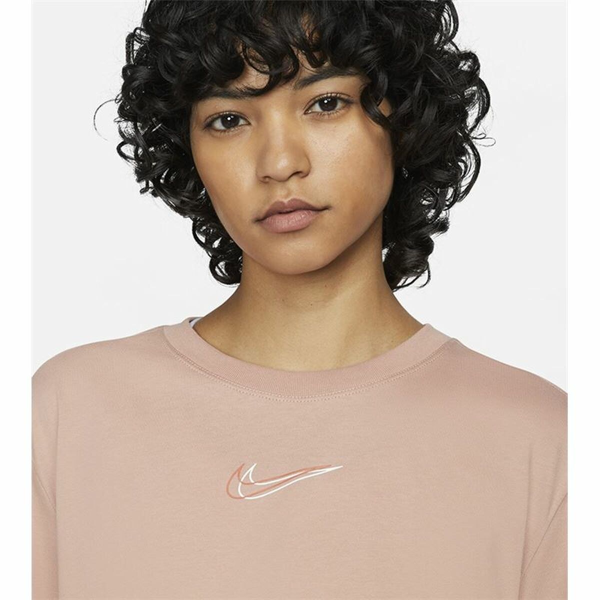 Футболка с коротким рукавом женская Sportswear Розовый