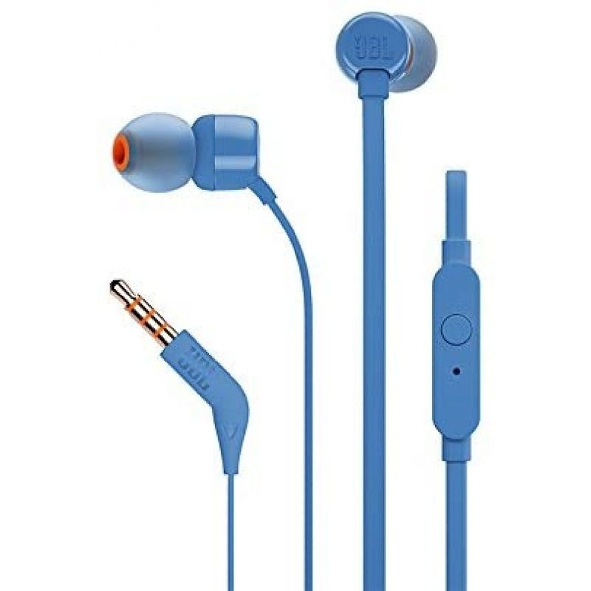 Наушники с микрофоном T110 Синий
