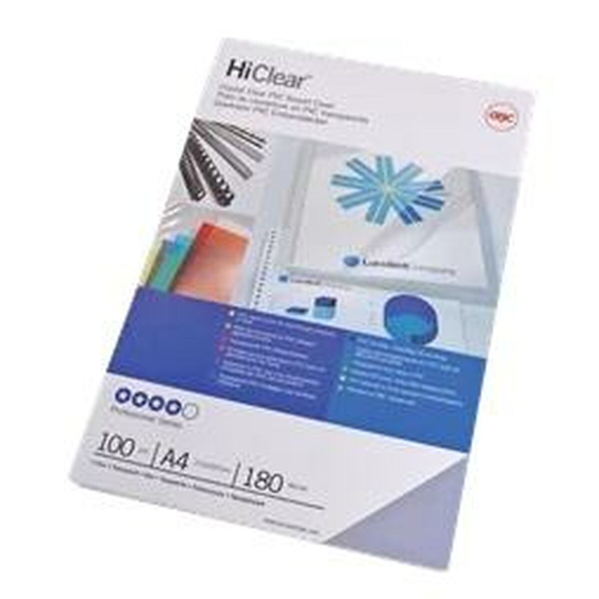 Binding covers HiClear Transparent Din A3 PVC (100 Units)