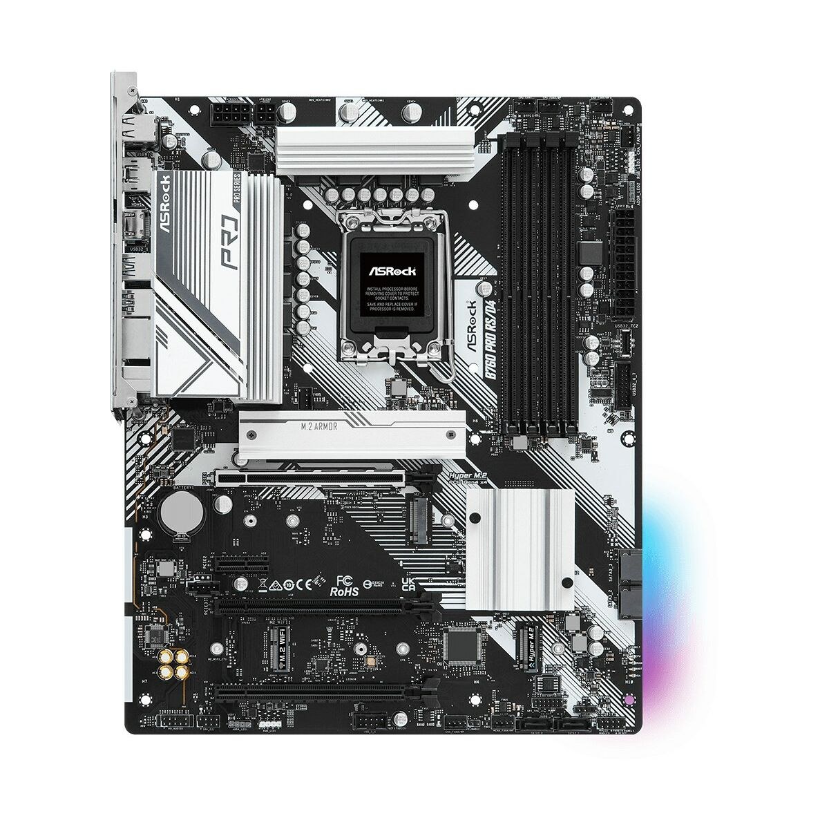 Motherboard B760 Pro RS/D4 LGA 1700 Intel B760