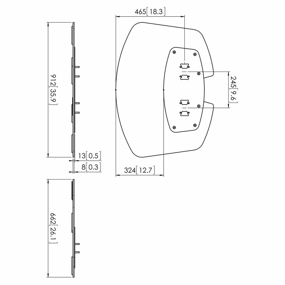 Крепежная пластина PFF 7030
