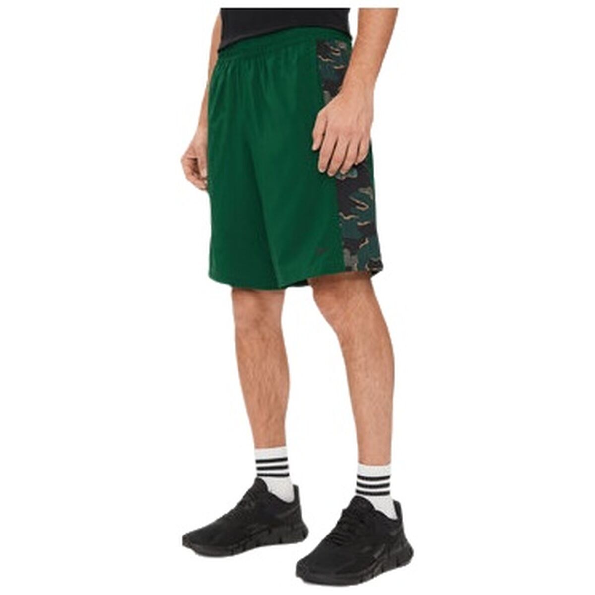 Короткие штаны TRAIN MOTION CAMO SHORT 100075354 Зеленый Камуфляж