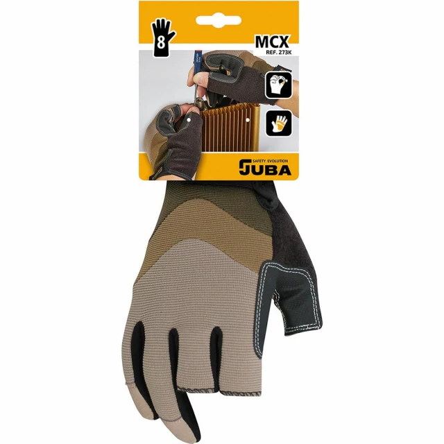 Work Gloves Mecanix Cut PVC Synthetic Leather Spandex Touchpad