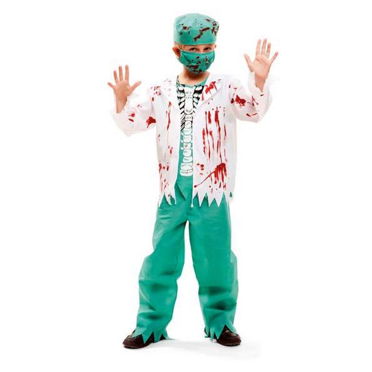 Costume for Children Skeleton Doctor (4 Pieces)