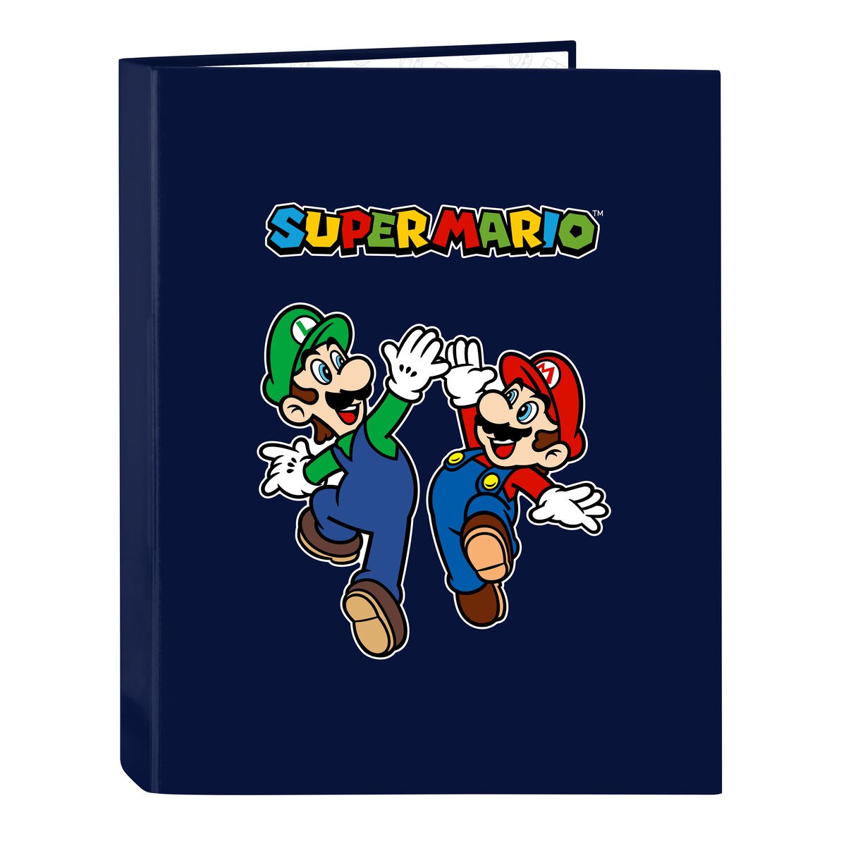 Ring binder 26.5 x 33 x 4 cm Navy Blue A4