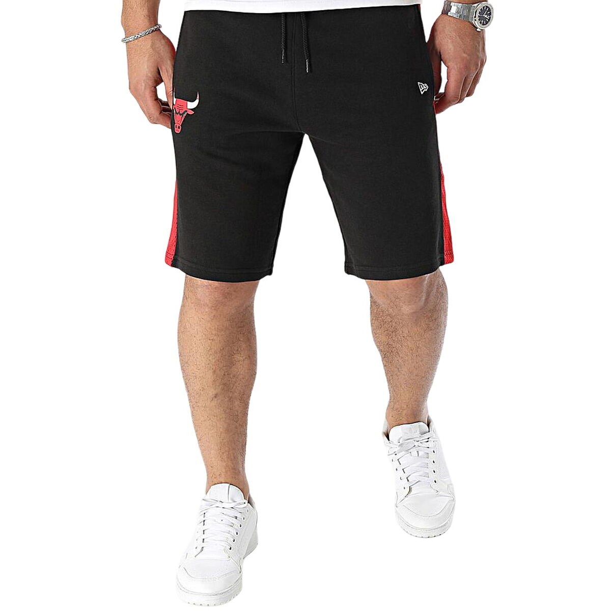 Спортивные мужские шорты NBA MESH PANEL OS SHORTS CHIBUL 60435477 Чёрный