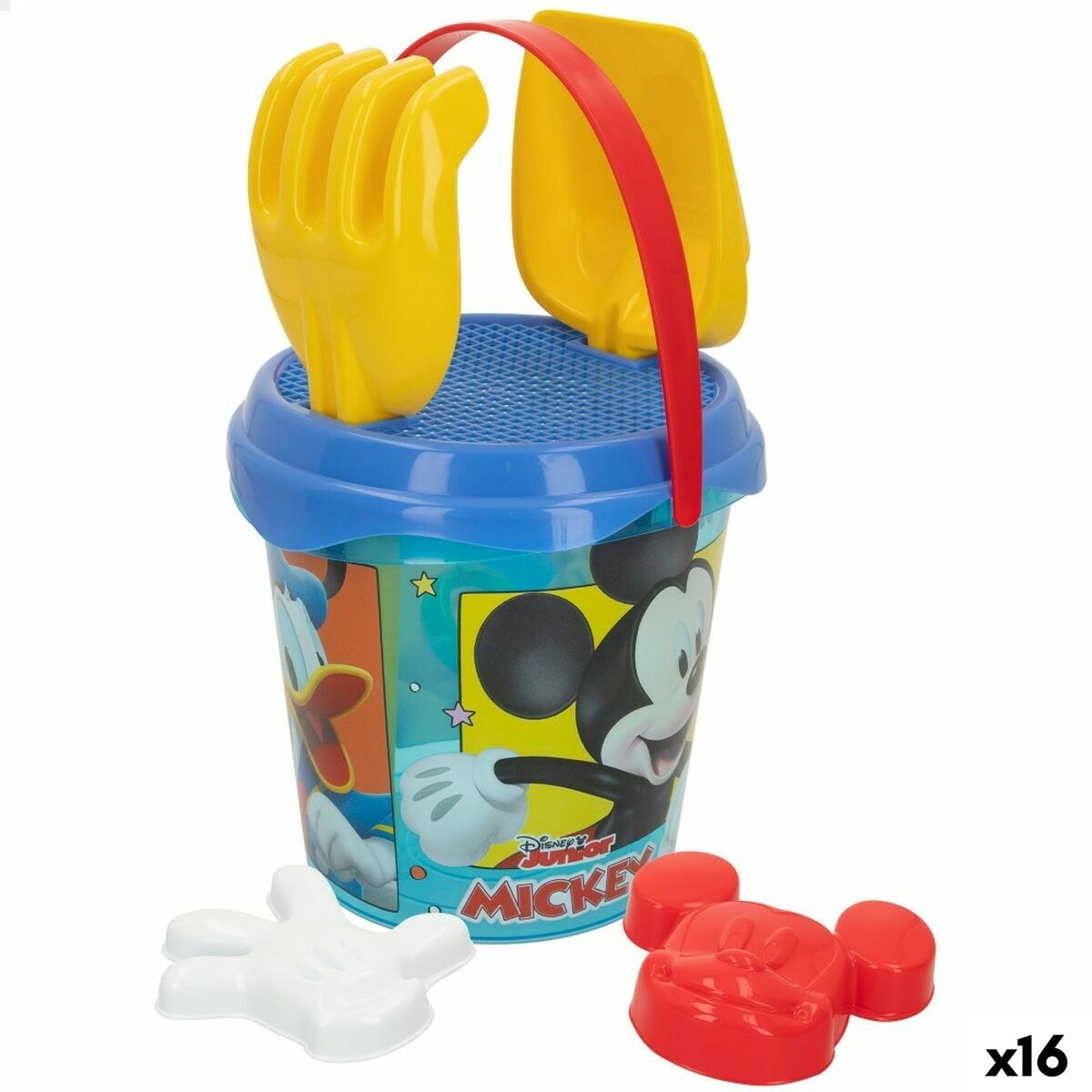Набор пляжных игрушек Ø 18 cm (16 штук)