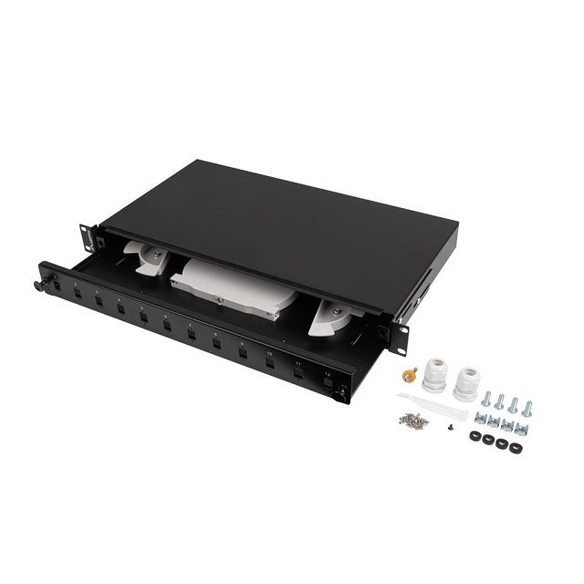 24-port UTP Category 6 Patch Panel FOP1-12SS-LDB