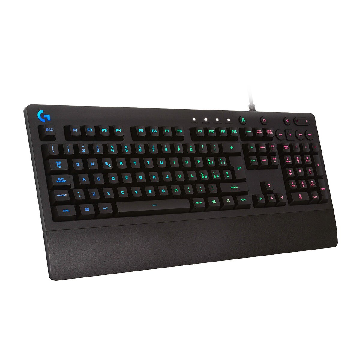 Клавиатура G213 Prodigy Чёрный Испанская Qwerty