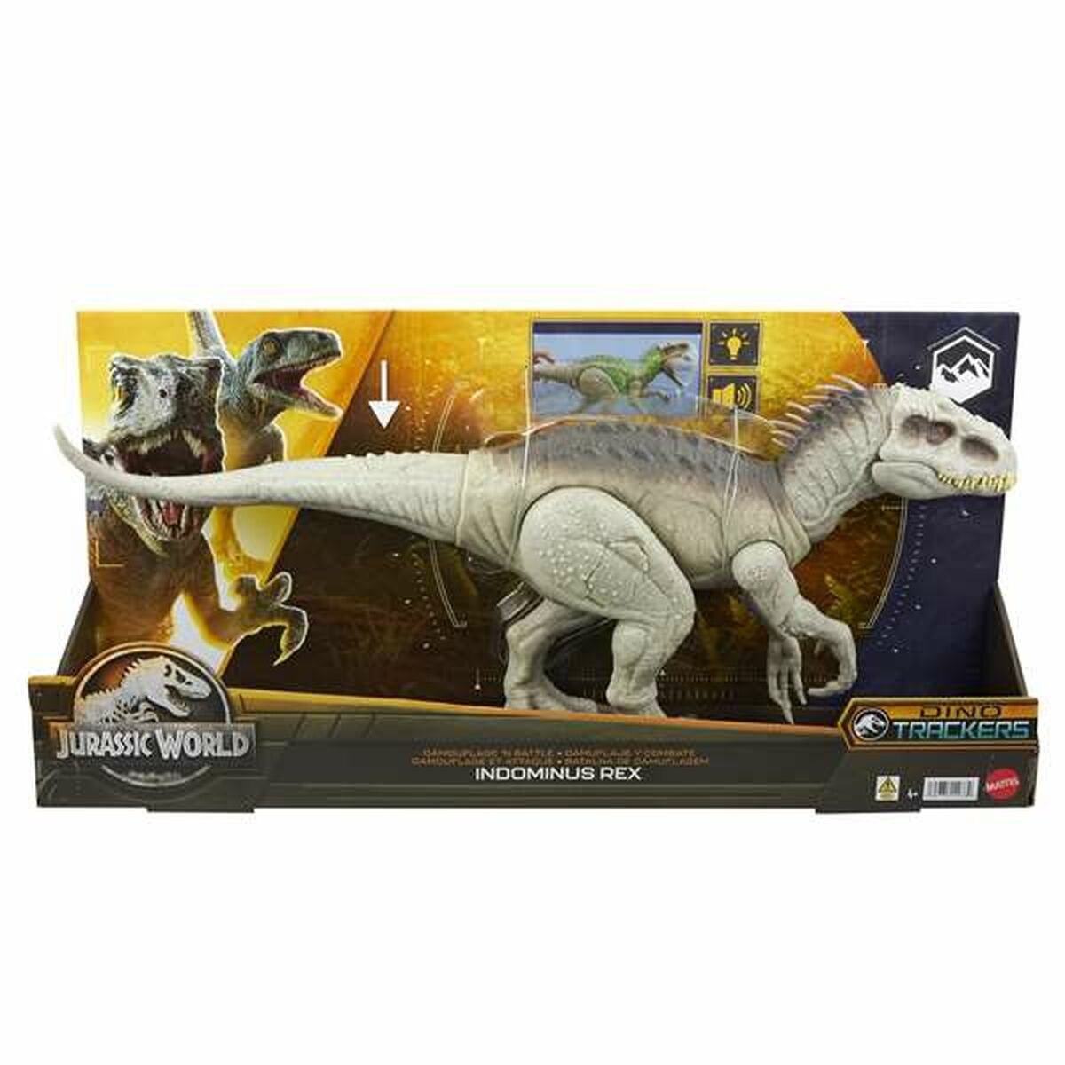 Динозавр Indominus Rex 53 cm Пластик Динозавр