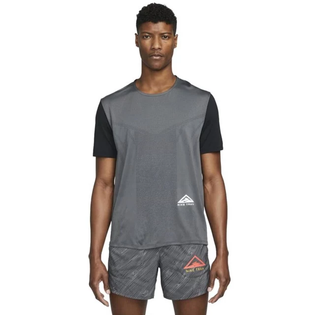 Men’s Short Sleeve T-Shirt Dri-FIT Rise 365 Dark grey