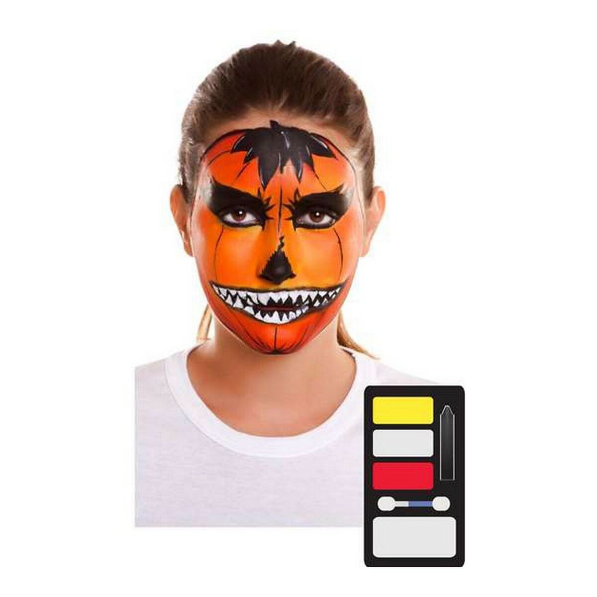 Face Painting Pumpkin