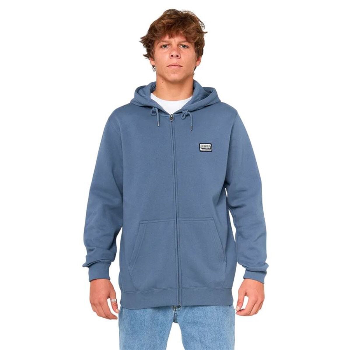 Толстовка с капюшоном мужская Horizon Zip Thru Hood Синий